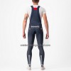 Set Fietsshirt + Korte Koersbroek 2022 Quick-Step Alpha Vinyl Thermal Blauw Wit